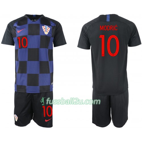 Günstige Fußballtrikots Kroatien MODRIC 10 Kinder Auswärtstrikot WM 2018 Günstige Fußballtrikots Kroatien MODRIC 10 Kinder Auswärtstrikot WM 2018